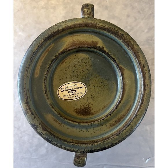 Vintage Genuine Stoneware Creative Decorative Co Inc Made in Japan Candleholders - Picture 10 of 11